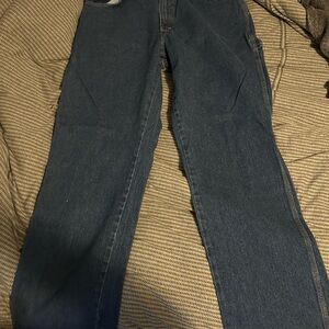 Dickies Blue Straight-Leg Jeans Classic Style